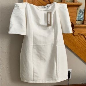 Off the shoulder dress